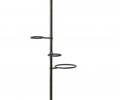 Jacques Adnet Jacques Adnet rare bottle green hand stitched leather planter floor lamp