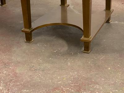 Jacques Adnet Jacques Adnet superb curved Neo classical desk