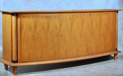 Jacques Adnet Jacques Adnet sycamore cabinet