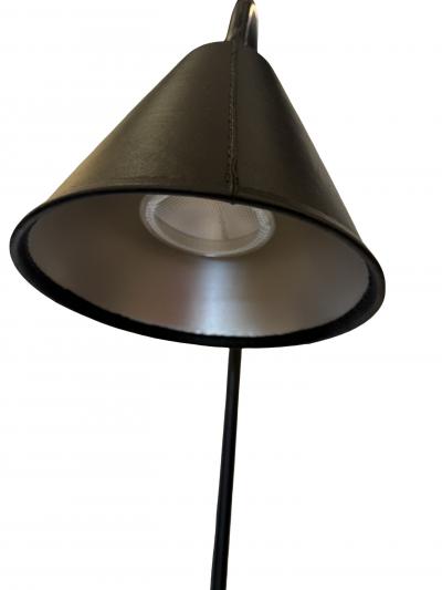Jacques Adnet Leather Wrapped Floor Lamp in the Style of Jacques Adnet 1950