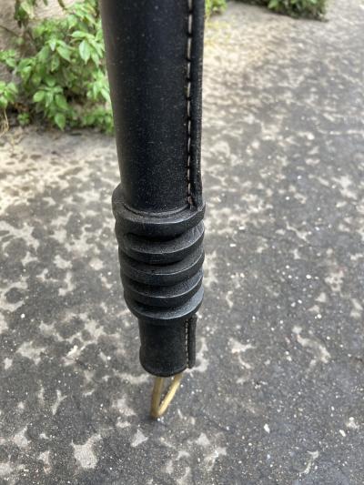 Jacques Adnet One single tall Lantern wall light by Jacques Adnet