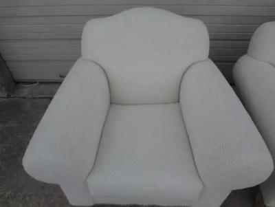 Jacques Adnet Pair of French Art Deco Club Chairs Attributed To Jacques Adnet