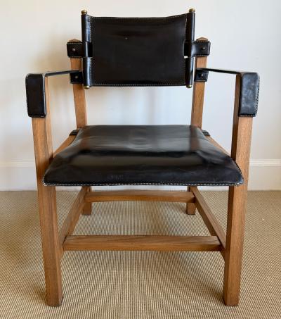 Jacques Adnet RARE JACQUES ADNET CHAIR