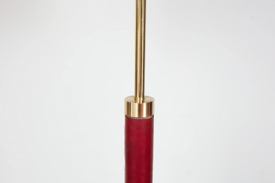 Jacques Adnet RED JACQUES ADNET STYLE FLOOR LAMP