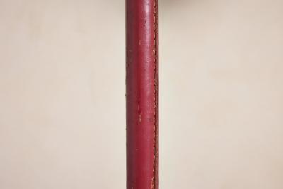 Jacques Adnet Red Jacques Adnet Style Floor Lamp