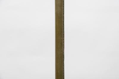 Jacques Adnet Stitched Leather coat stand by Jacques Adnet