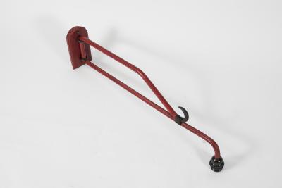 Jacques Adnet Stitched Leather wall Light By Jacques Adnet