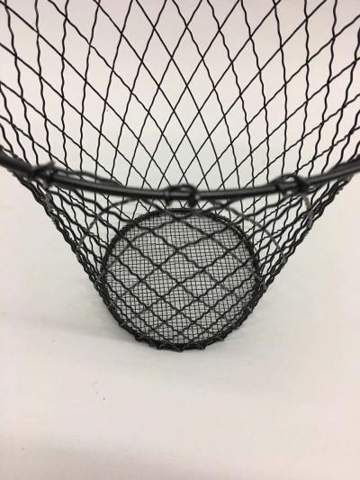 Jacques Adnet Two French Mid Century Modern Wire Waste Baskets Jacques Adnet