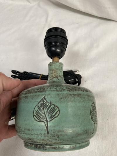 Jacques Blin 1950s Studio pottery ceramic lamp by Jacques Blin