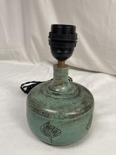 Jacques Blin 1950s Studio pottery ceramic lamp by Jacques Blin
