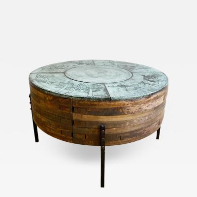 Jacques Blin JACQUES BLIN ROUND LOW TABLE