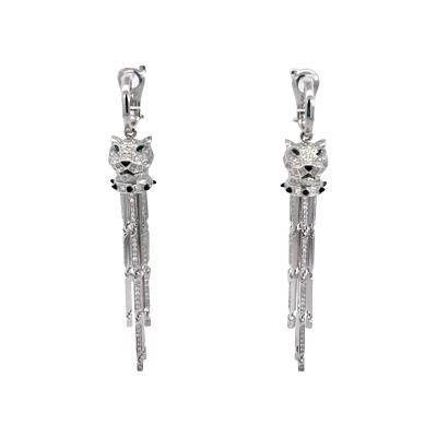 Jacques Cartier Cartier Panthere de Cartier Long Earrings Diamonds