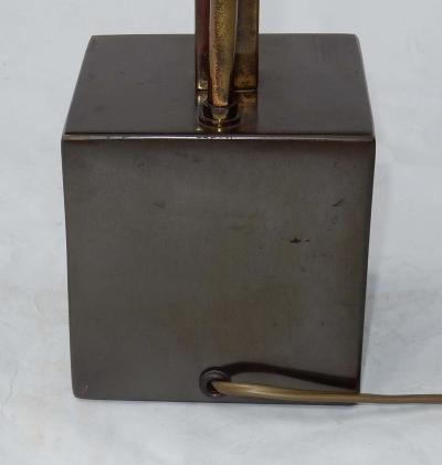 Jacques Duval Brasseur 1970 Gilt Bronze Horse Head Decor Lamp in the Style of Duval Brasseur Unsigned