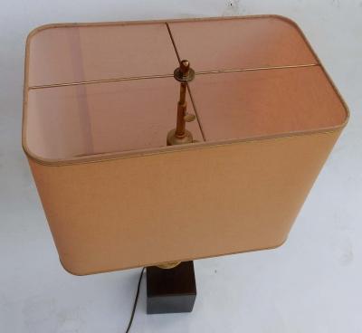 Jacques Duval Brasseur 1970 Gilt Bronze Horse Head Decor Lamp in the Style of Duval Brasseur Unsigned