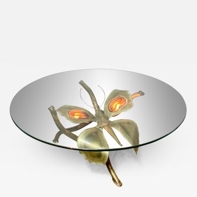 Jacques Duval Brasseur Jacques Duval Brasseur Illuminated Butterfly Coffee Table