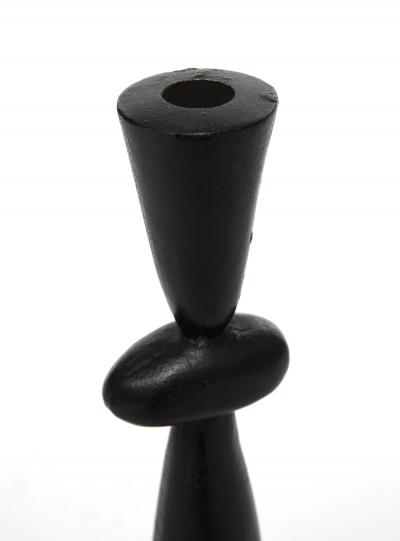 Jacques Jarrige Bronze Candlestick by Jacques Jarrige