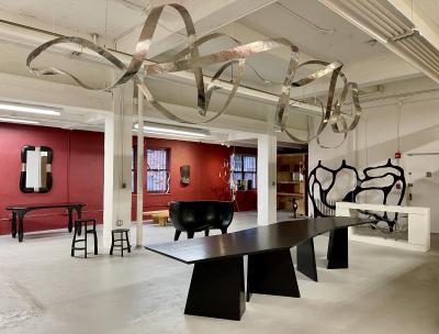 Jacques Jarrige Double Dining Table Nazca 