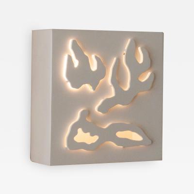 Jacques Jarrige Hand Cut Wall Light by Jacques Jarrige