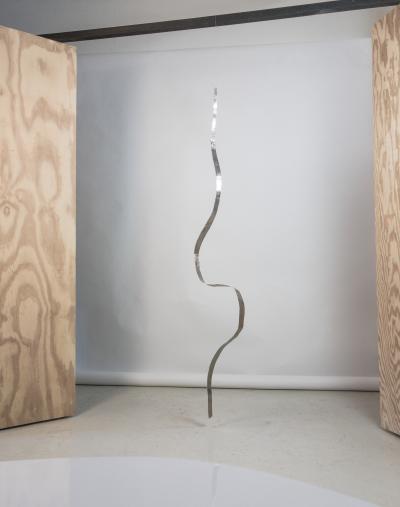 Jacques Jarrige Kinetic Sculpture in Aluminum by Jacques Jarrige Angel 17 