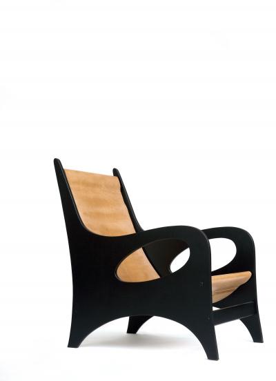 Jacques Jarrige Meander Armchairs by Jacques Jarrige