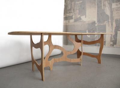 Jacques Jarrige Meanders Dining Table by Jacques Jarrige