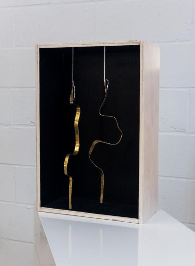 Jacques Jarrige Mobile Sculptures in Brass by Jacques Jarrige Angel 14 