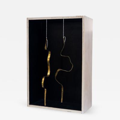 Jacques Jarrige Mobile Sculptures in Brass by Jacques Jarrige Angel 14 