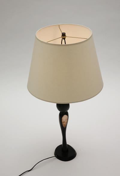 Jacques Jarrige Pair of Bronze Lola Lamps by Jacques Jarrige