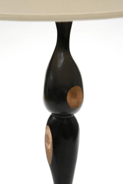 Jacques Jarrige Pair of Bronze Lola Lamps by Jacques Jarrige