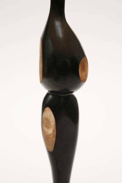 Jacques Jarrige Pair of Bronze Lola Lamps by Jacques Jarrige