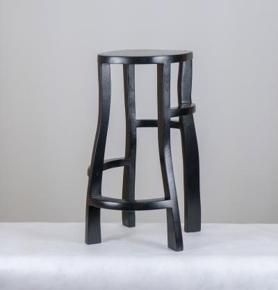 Jacques Jarrige Sculpted Bar Stools by Jacques Jarrige