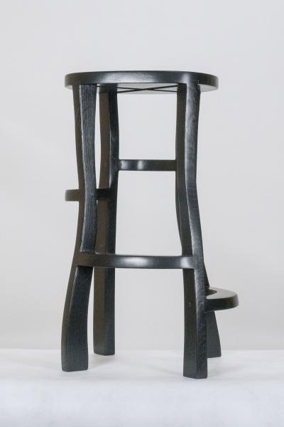 Jacques Jarrige Sculpted Bar Stools by Jacques Jarrige
