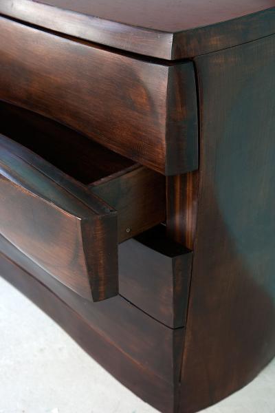 Jacques Jarrige Sculpted Chest of Drawers by Jacques Jarrige