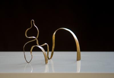 Jacques Jarrige Sculpture in Brass by Jacques Jarrige Angel 1 