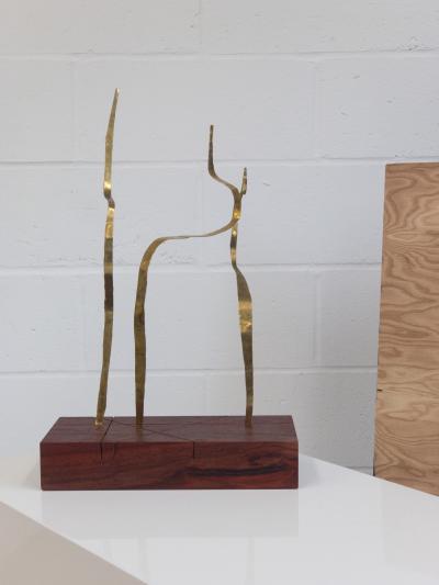 Jacques Jarrige Sculpture in Brass by Jacques Jarrige Angel 10 