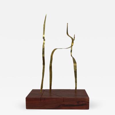 Jacques Jarrige Sculpture in Brass by Jacques Jarrige Angel 10 