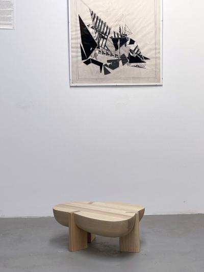 Jacques Jarrige Small solid Ash table 2023