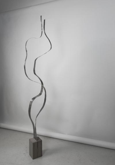 Jacques Jarrige Tall Sculpture in Aluminum by Jacques Jarrige Angel 18 