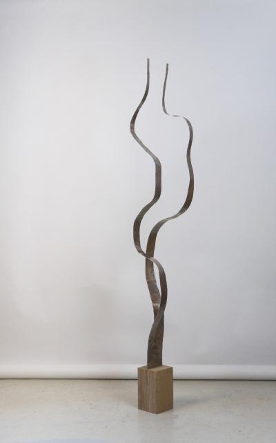 Jacques Jarrige Tall Sculpture in Aluminum by Jacques Jarrige Angel 18 