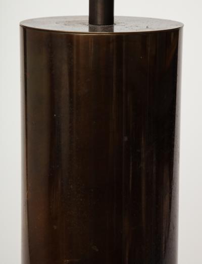 Jacques Moniquet Steel Table Lamp by Jacques Moniquet France c 1960