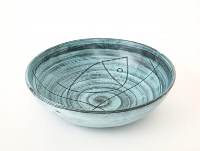 Jacques Pouchain Ceramic Bowl by Jacques Pouchain