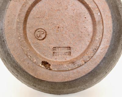 Jacques Pouchain Jacques Pouchain Ceramic Vase French Ceramicist Signed JP Atelier Dieulefit