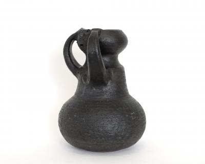 Jacques Pouchain Jacques Pouchain Ceramic Vase French Ceramicist Signed JP Atelier Dieulefit