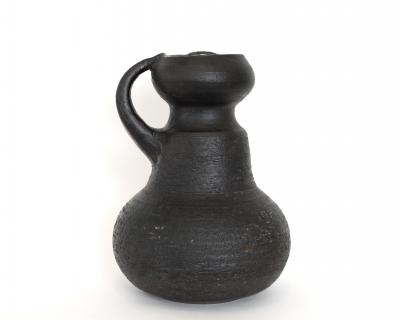 Jacques Pouchain Jacques Pouchain Ceramic Vase French Ceramicist Signed JP Atelier Dieulefit