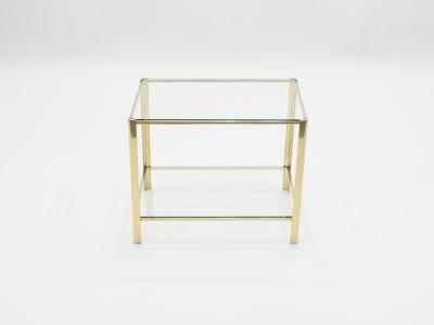 Jacques Quinet French Bronze occasional side table by Jacques Quinet for Broncz 1960s