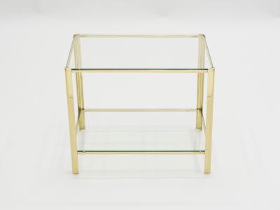 Jacques Quinet French Bronze occasional side table by Jacques Quinet for Broncz 1960s