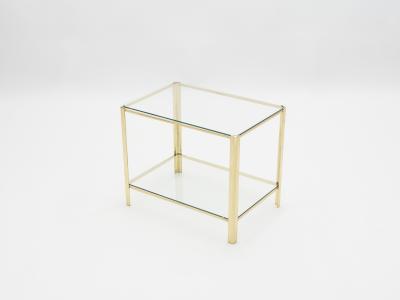 Jacques Quinet French Bronze occasional side table by Jacques Quinet for Broncz 1960s
