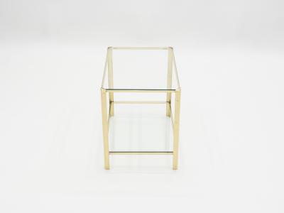 Jacques Quinet French Bronze occasional side table by Jacques Quinet for Broncz 1960s