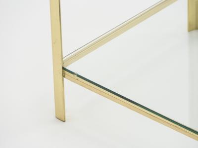 Jacques Quinet French Bronze occasional side table by Jacques Quinet for Broncz 1960s