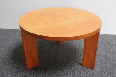 Jacques Quinet French Moderne Table Basse Low Accent Table in Ash by Jacques Quinet